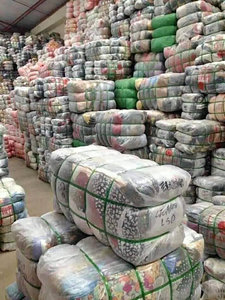 Second hand clothing bales