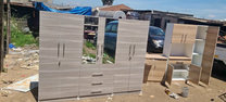 3 piece 6doors wardrobe